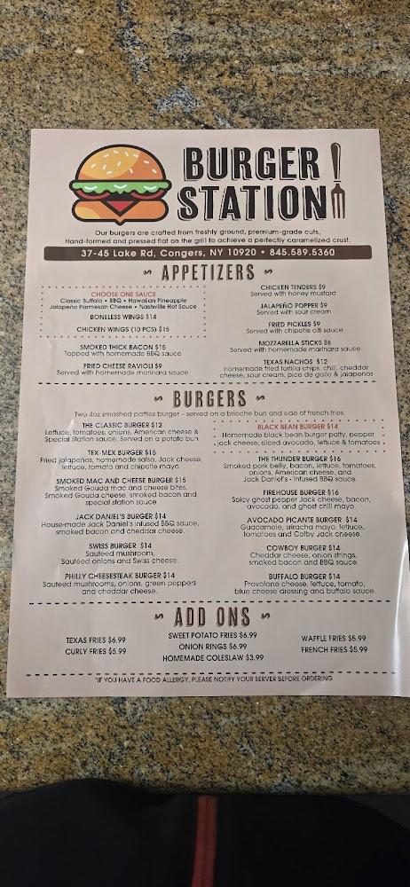 Burger Station Menu image 1